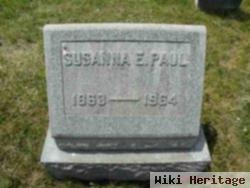 Susanna E. Paul