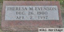 Theresa Mildred Evenson