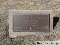 Donald Asa Wirt