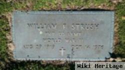 Pvt William F Strush