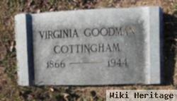 Virginia Lee Goodman Cottingham