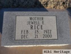 Jewell E. Rice