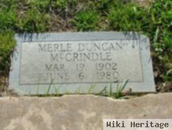 Merle Duncan Mccrindle