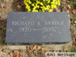 Richard A Snyder