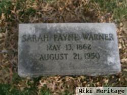 Sarah Payne Warner