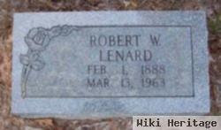 Robert W Lenard