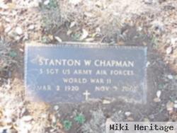 Stanton W "bud" Chapman