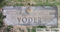 R. F. "dick" Yoder