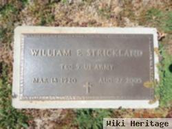 William Earl "sub" Strickland