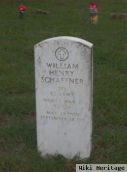 William Henry Schaffner