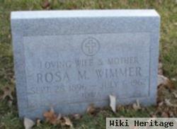 Rosa M Wimmer