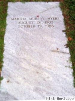 Martha Murray Myers