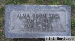 Alma Berta Odom Sims