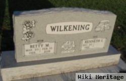 Betty M. Dickinson Wilkening