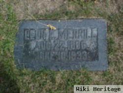 Leon Ernest Merrill