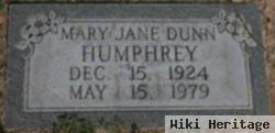 Mary Jane Dunn Humphrey