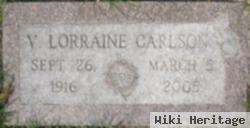 V Lorraine Carlson