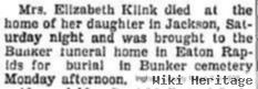 Elizabeth Ann Bunker Klink