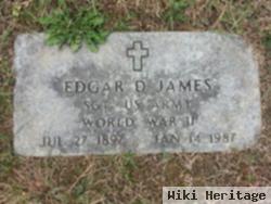 Sgt Edgar Dewitt James