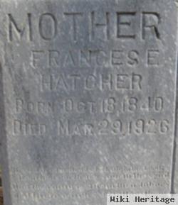 Frances E. Hatcher Cole