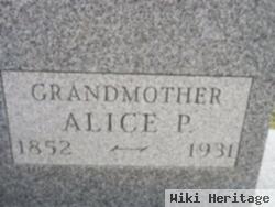 Alice P Erb