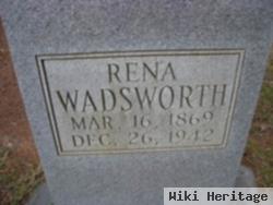 Terrenia Catherine "irene, Rena" Hatley Wadsworth