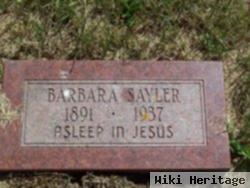 Barbara Ackerman Sayler