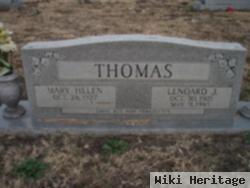 Lenoard J. Thomas