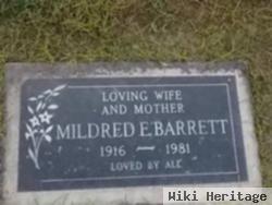 Mildred E Barrett