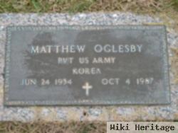 Matthew E Oglesby