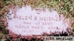 Maj Helen B Meisner