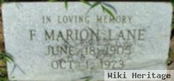 F Marion Lane