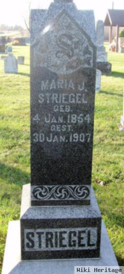 Maria J Striegel