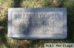 Willis M Corbin