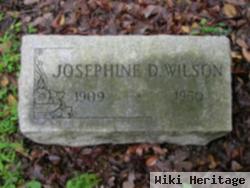 Josephine D Wilson