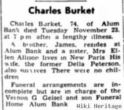 Charles Grant Burkett