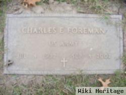 Charles E Foreman