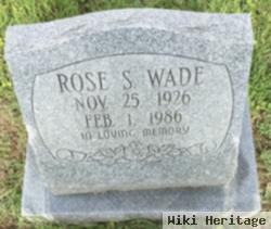 Rose S. Wade