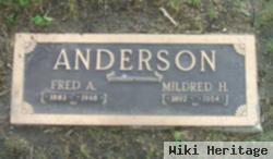 Mildred H Anderson