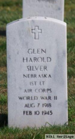 1Lt Glen Harold Silver