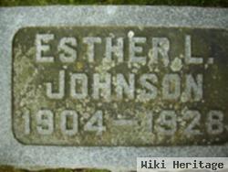 Esther L. Johnson