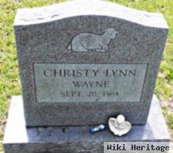 Christy Lynn Wayne