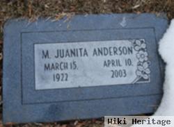 M. Juanita Anderson