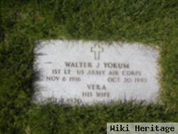 Walter J Yokum