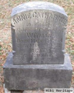 Annie Catharine Witman