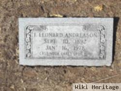 F Leonard Andreason