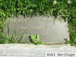 Pvt Harold David Wood