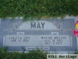 Wayne Melvin May