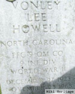 Vonley Lee Howell