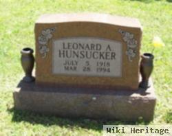 Leonard A Hunsucker